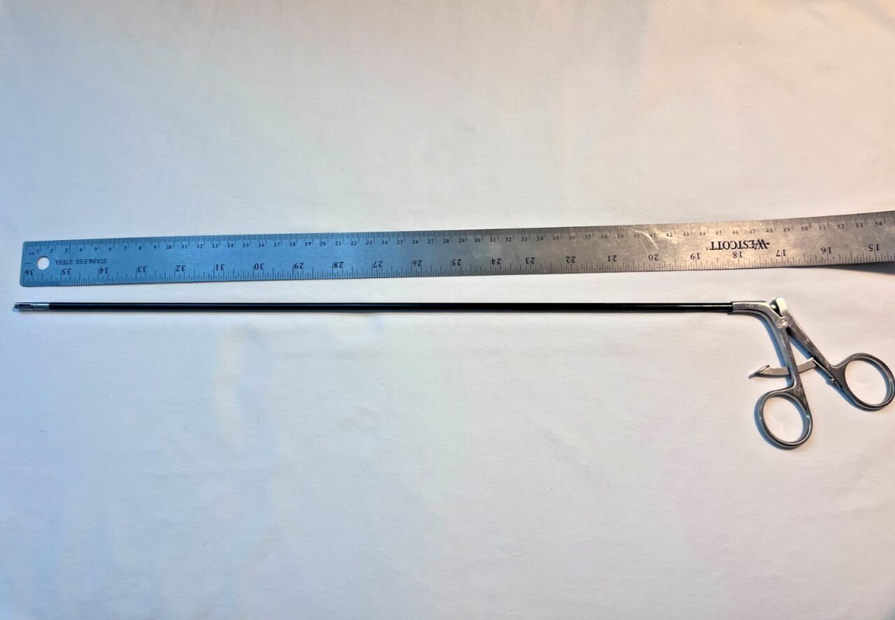 OLYMPUS A600-114 Jarit  Laparoscopic Insulated Grasping Forceps 5mm w/ Ratchet — photo 7