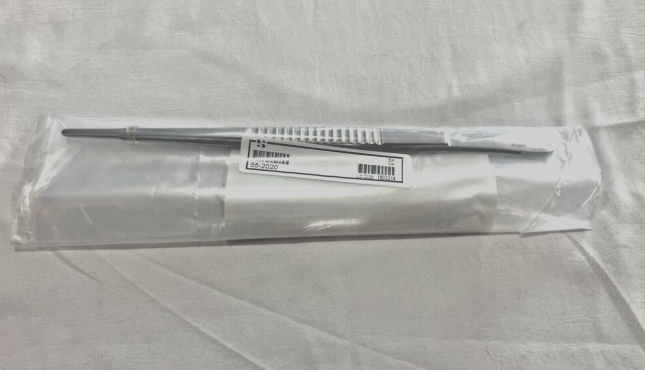 SYMMETRY SURGICAL 552020 DeBakey Vascular Tissue Forceps 3mm X 9-1/2" Length