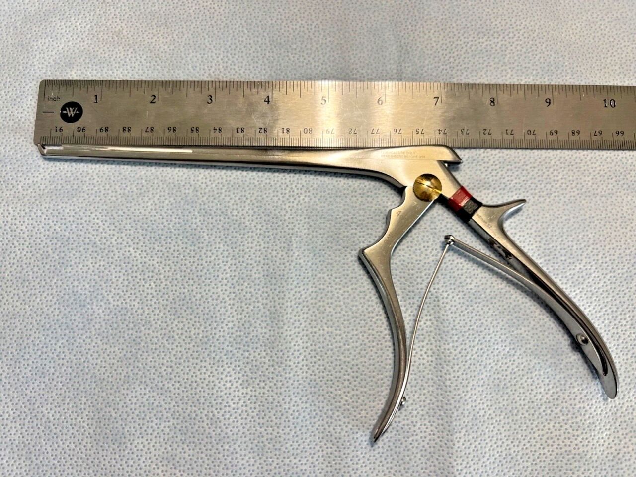 CODMAN  SYMMETRY 53-1518 Cervical Kerrison Rongeur 4mm X 40deg UpBite X 7" Neuro — photo 7