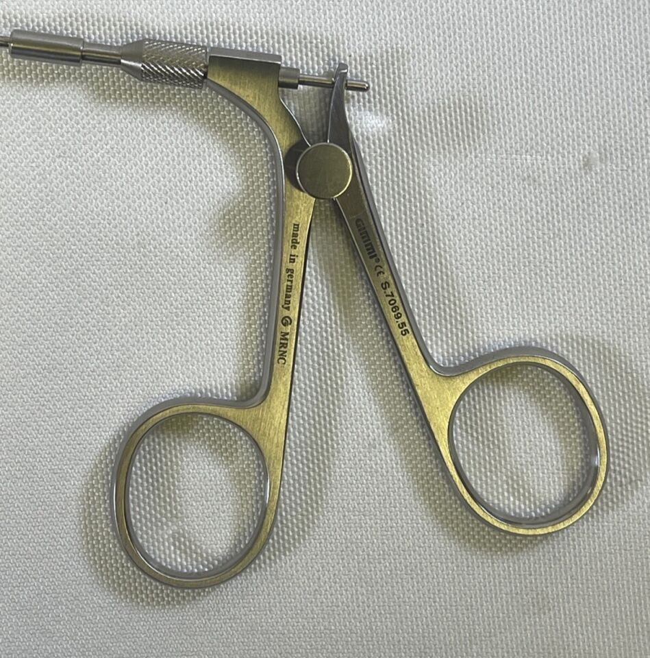 GIMMI S.7069.55 Semi Rigid Scissors 5Fr x 33cm Sharp Tip Horizontal Jaw — photo 3