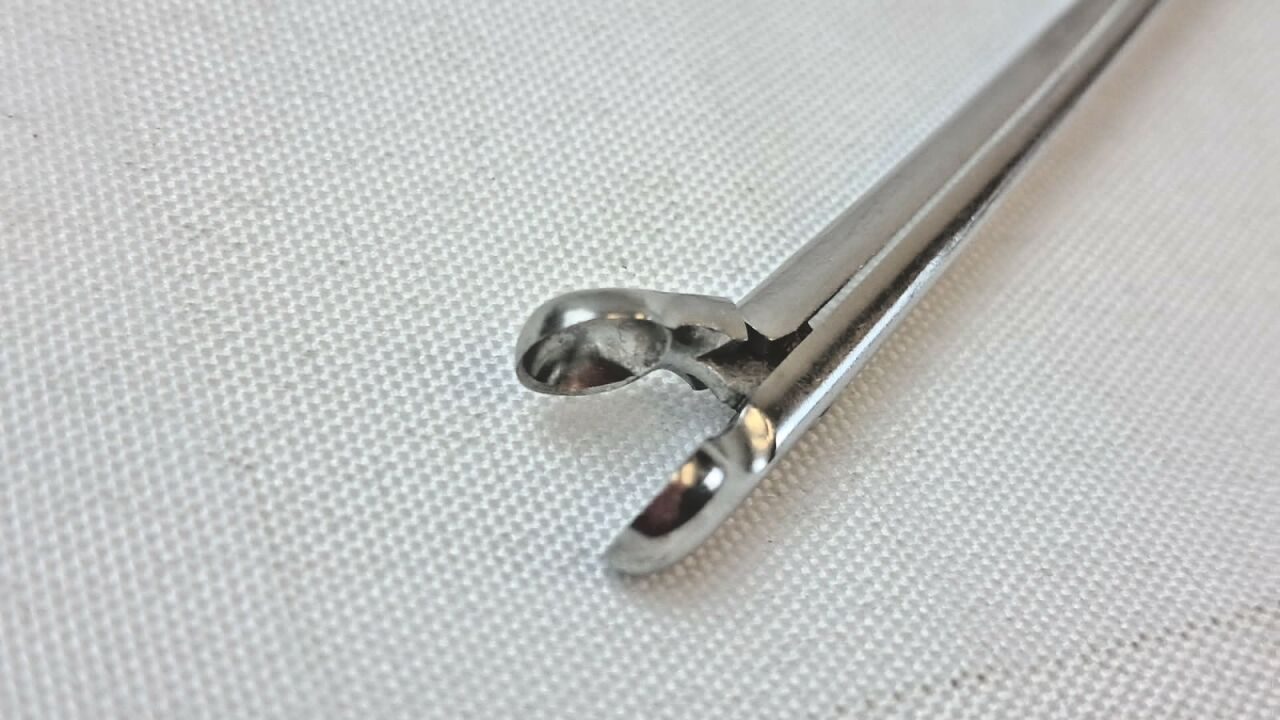 PILLING 50-5138 Sam Roberts Laryngeal Cup Biopsy Forceps ENT — photo 3