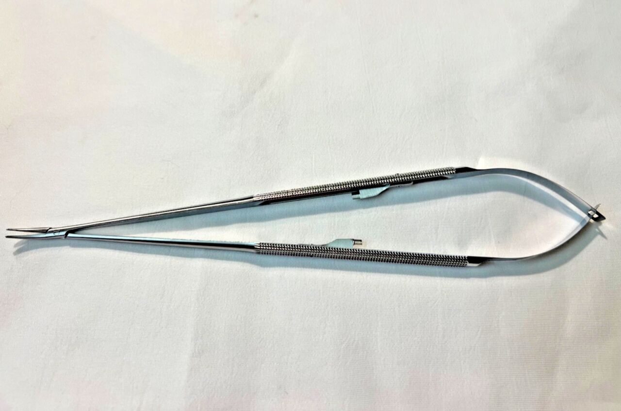 SCANLAN 6006-120 Diamond Dust Micro Jacobson Needle Holder 8.5" Length Neurology
