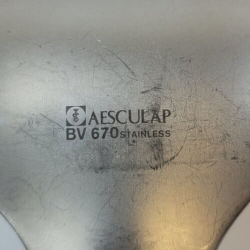 AESCULAP BV668 BV669 BV670 Kirschner Abdominal Retractor Blades - Set of 3 — photo 4
