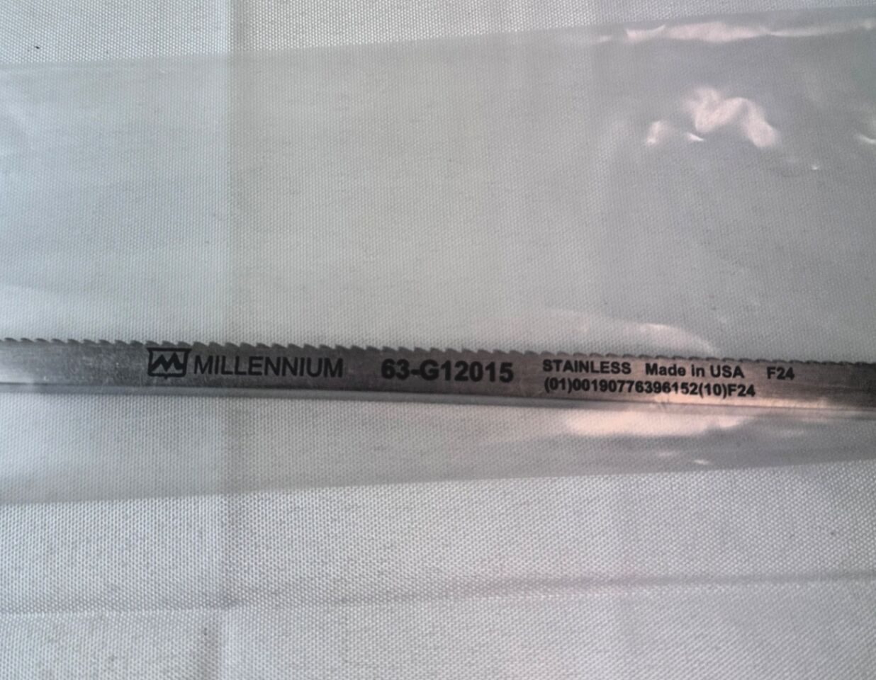 MILLENNIUM SURGICAL 63-G12015 Universal Ring Retractor Blade Malleable 2" X 6" — photo 2