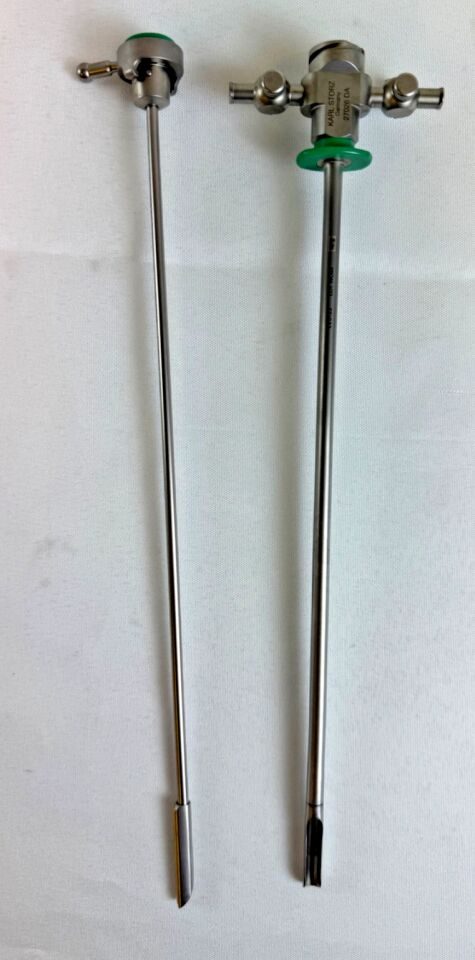KARL STORZ 19 Fr Green Sheath & Obturator 27026DA   27026DO Cysto-Urethroscope Sheath   Obturator 19Fr Green