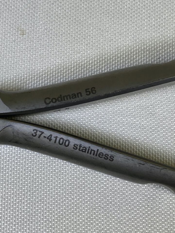 CODMAN 37-4100 Needle Nose Pliers 6.25" Overall Length 20mm Jaw Length — photo 2