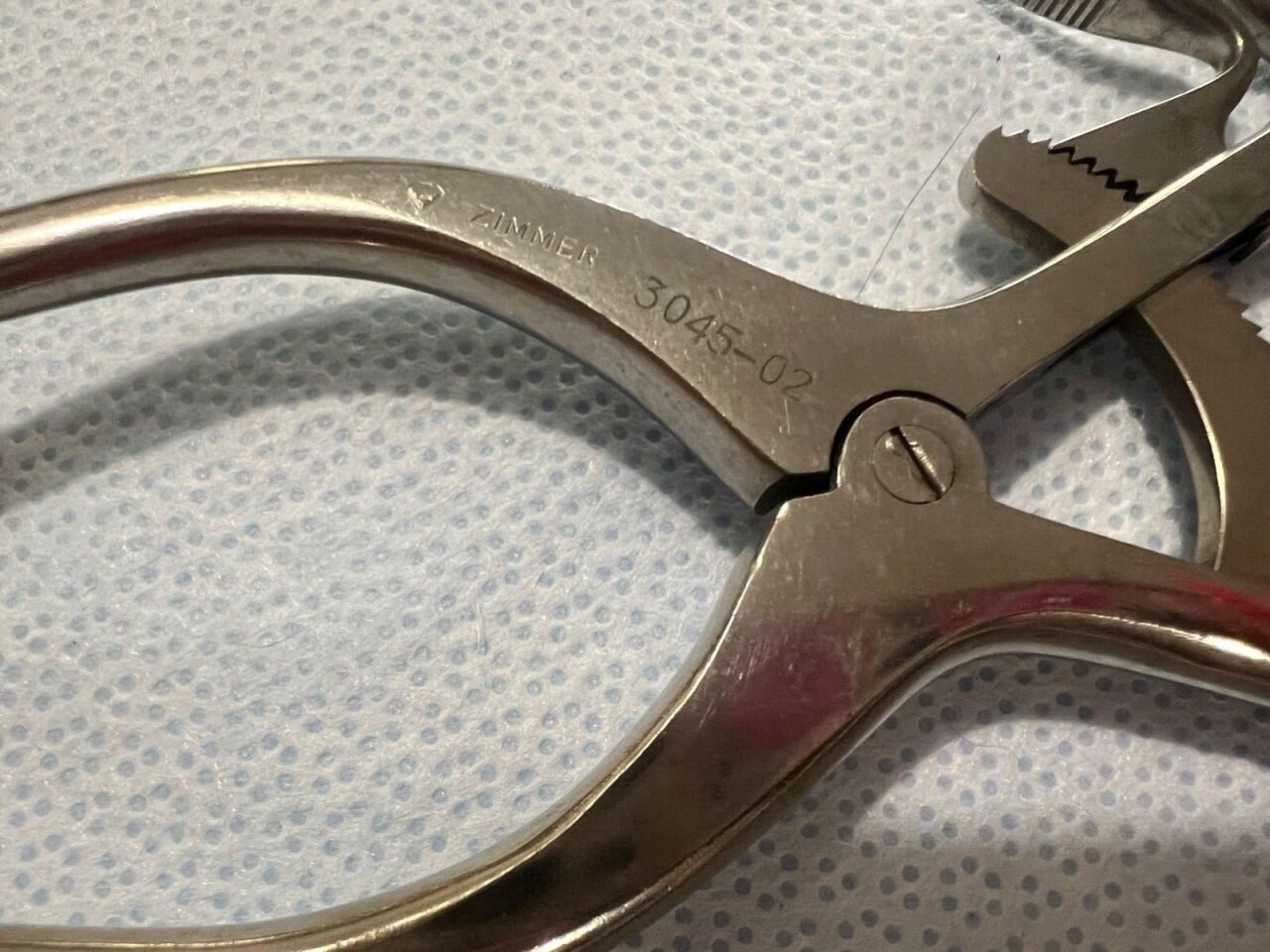 ZIMMER 3045-02 Straight Weitlaner Retractor 3X4 Blunt Prongs 7-1/2" Length — photo 3