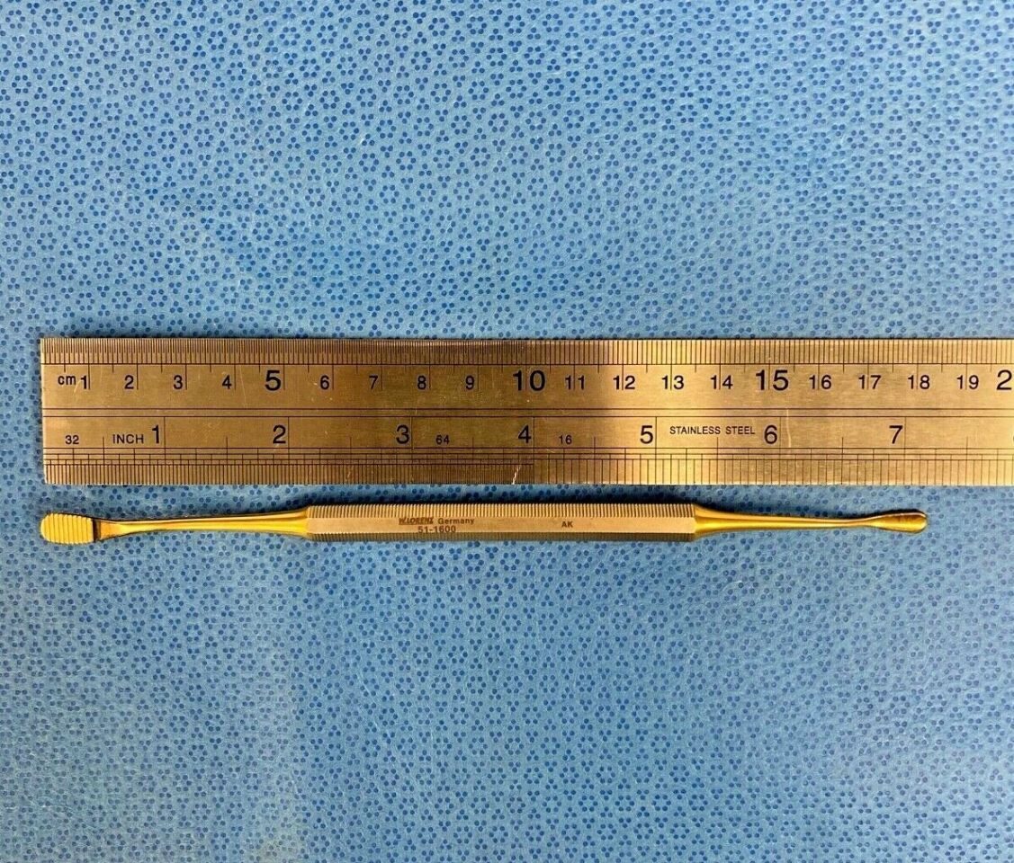 W. LORENZ 51-1600 Miller Bone File Single Cut Orthopedics Maxillofacial Trauma — photo 6