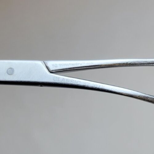 SYMMETRY 37-1072 Set of 3 DeBakey Bulldog Ring Clamp, 45deg Angle, 1x2 Teeth, 5" — photo 3