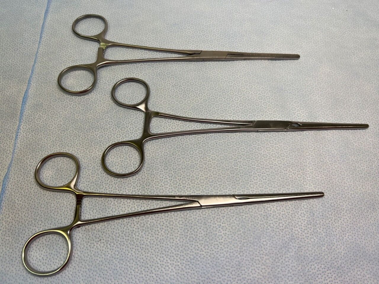 CODMAN 37-1150 Lot of 3 DeBakey Peripheral Vascular Clamps