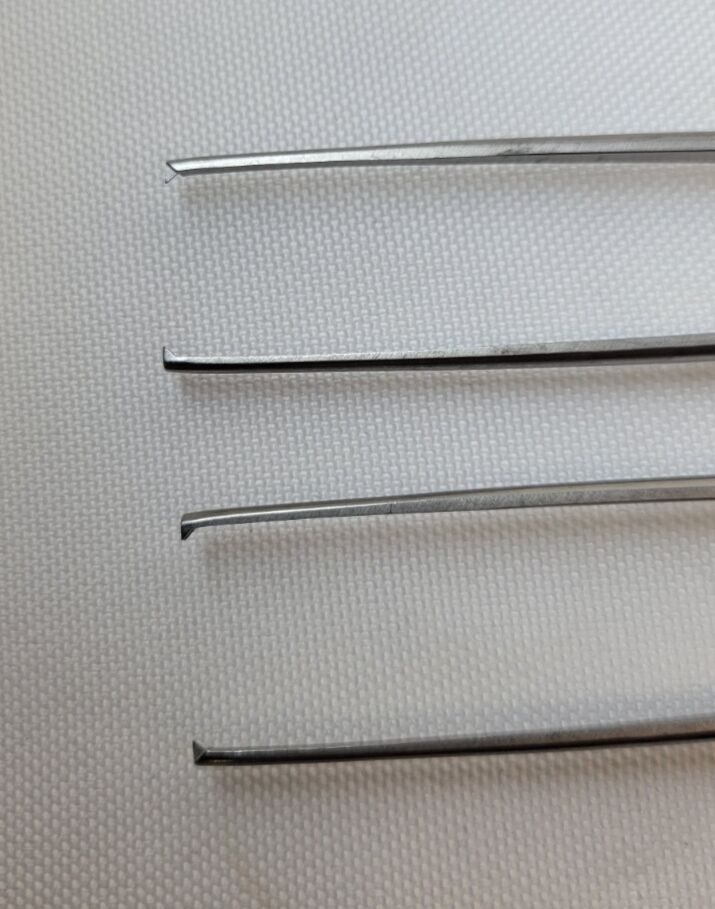 AESCULAP MD463 Cushing Tissue Forceps, 1 x 2 Teeth, 7" Length Set of 2 — photo 2