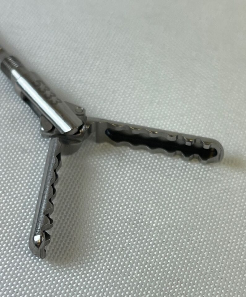 ENDOPLUS 5333 5mm Atraumatic Double Action Grasper Laparoscopy Insert 22.1mm Jaw — photo 4