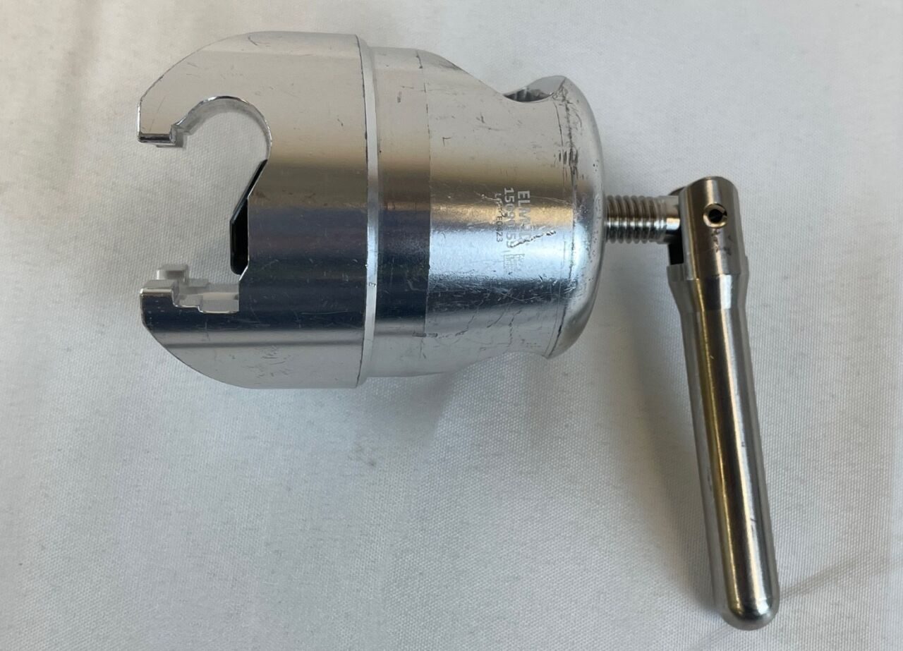 ELMED 15090-55 Lite Table Mounted Clamp Socket Aluminum — photo 5