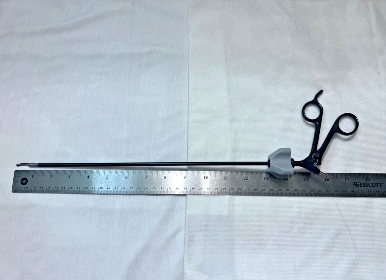 AESCULAP PO603R ADTEC TC Inserts 5mmX31cm Monopolar Metzenbaum Serrated Scissors — photo 6