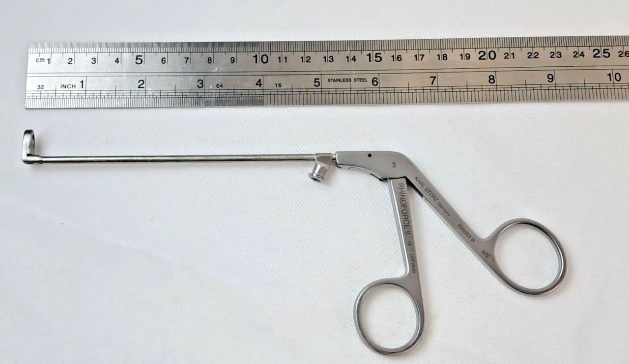 KARL STORZ 456803B RHINOFORCE II Blakesley-Wilde Nasal Forceps Size 3 — photo 6