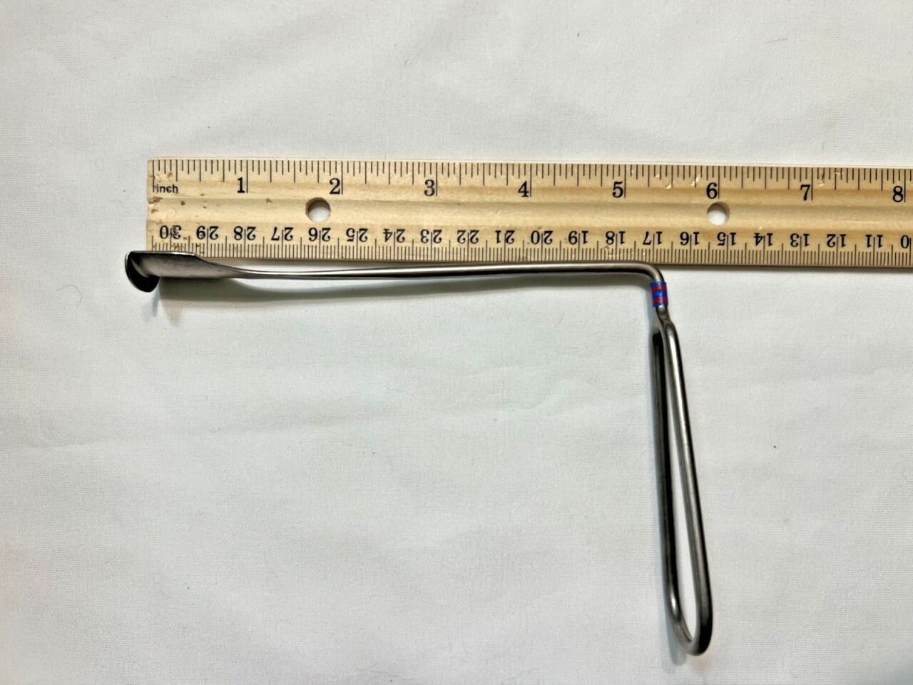 V. MUELLER RH-4590 Lothrop Soft Palate Retractor Angled 18mm Tip X 5-1/2" Length — photo 4