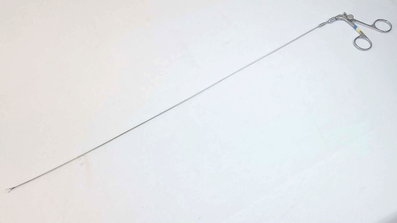 KARL STORZ 27024P Grasping Forceps Semi-Rigid Urology 7Fr x 53cm