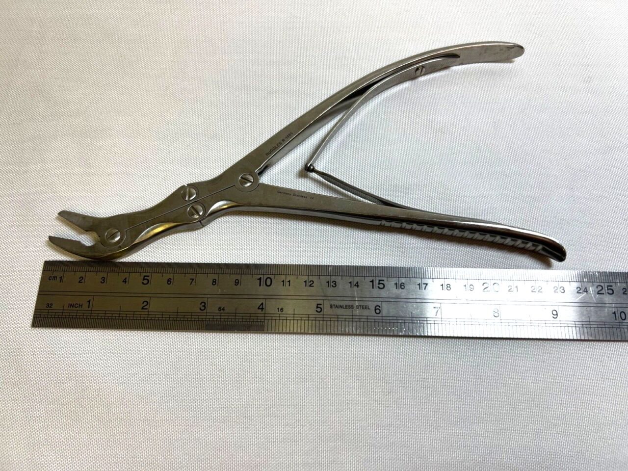 RUGGLES R-1465 Angled Double Action Duckbill Rongeur — photo 6