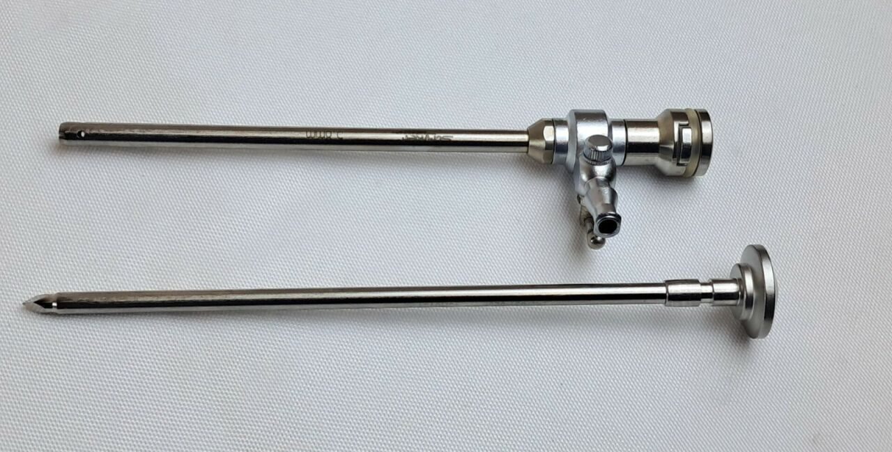 STRYKER 747-031-510 747-031-530 Sharp Tip Obturator w/ Cannula Single Valve — photo 2