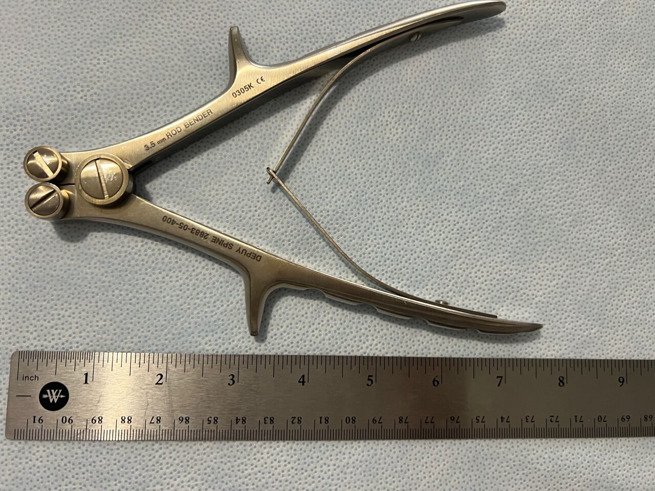 DEPUY 2883-05-400 Orthopedic Rod Bender 3.5mm — photo 4
