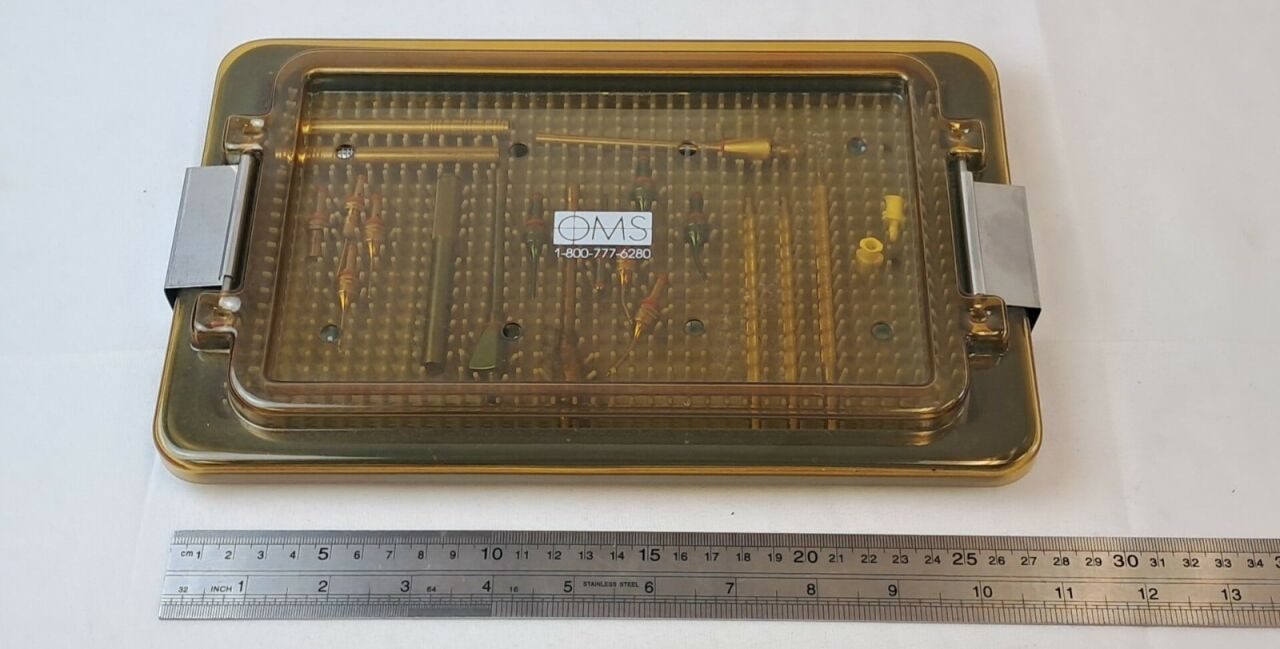 STORZ 21 Piece I/A Ophthalmic Set w/ Sterilization Case — photo 4