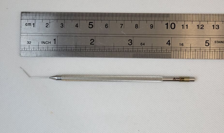 AMBLER SURGICAL 3651E Osher Nucleus Manipulator Angled Shaft 0.5mm K-Shaped — photo 8