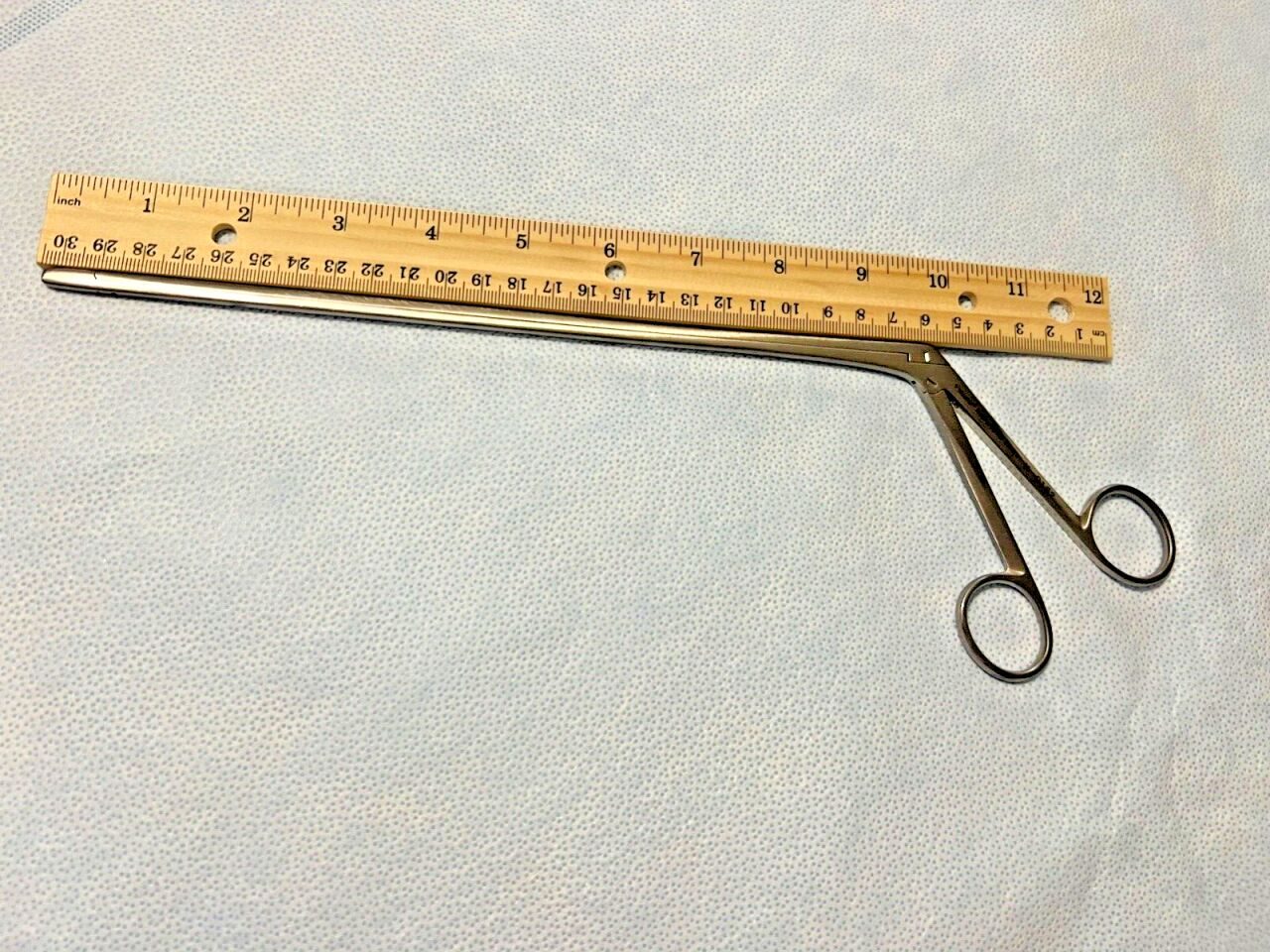 V. MUELLER K-0182 Love-Gruenwald 3mm X 10mm Rongeur Scoop Thru-Cut Jaws — photo 6
