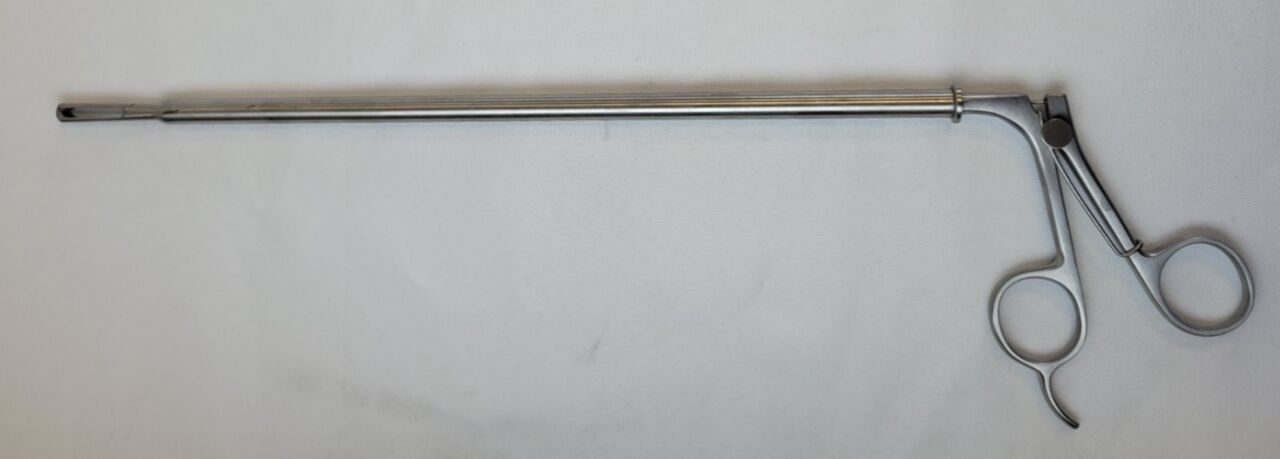 JARIT 600-135 Claw Grasping Forceps, Spring Loaded, 2x3 Teeth, Laparoscopy — photo 1
