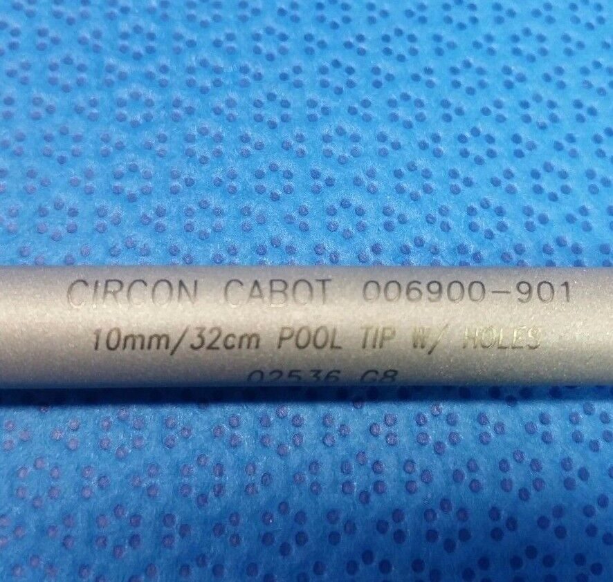 CIRCON CABOT 006900-901 Pool Tip Probe w/ Holes 10mmx32cm Laparoscopic — photo 3