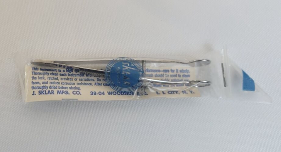 SKLAR Desmarres German Stainless Steel 3.5" Chalazion Forceps — photo 1
