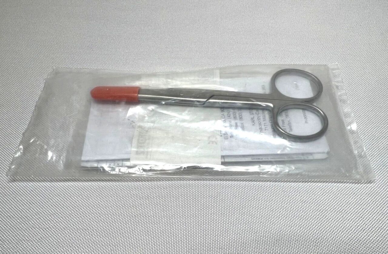 KARL STORZ 790502 13cm Straight Blunt Scissors