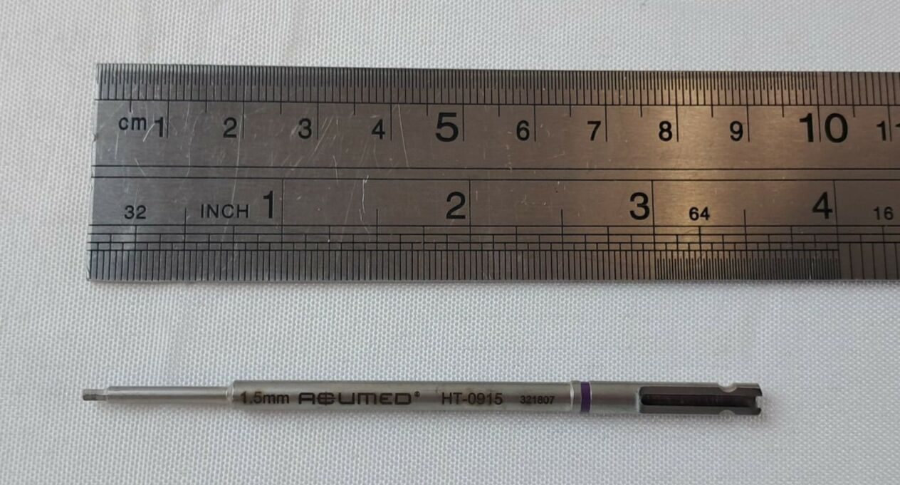 ACUMED HT-0915 1.5mm Cannulated Quick-Release Hex Driver Tip — photo 5