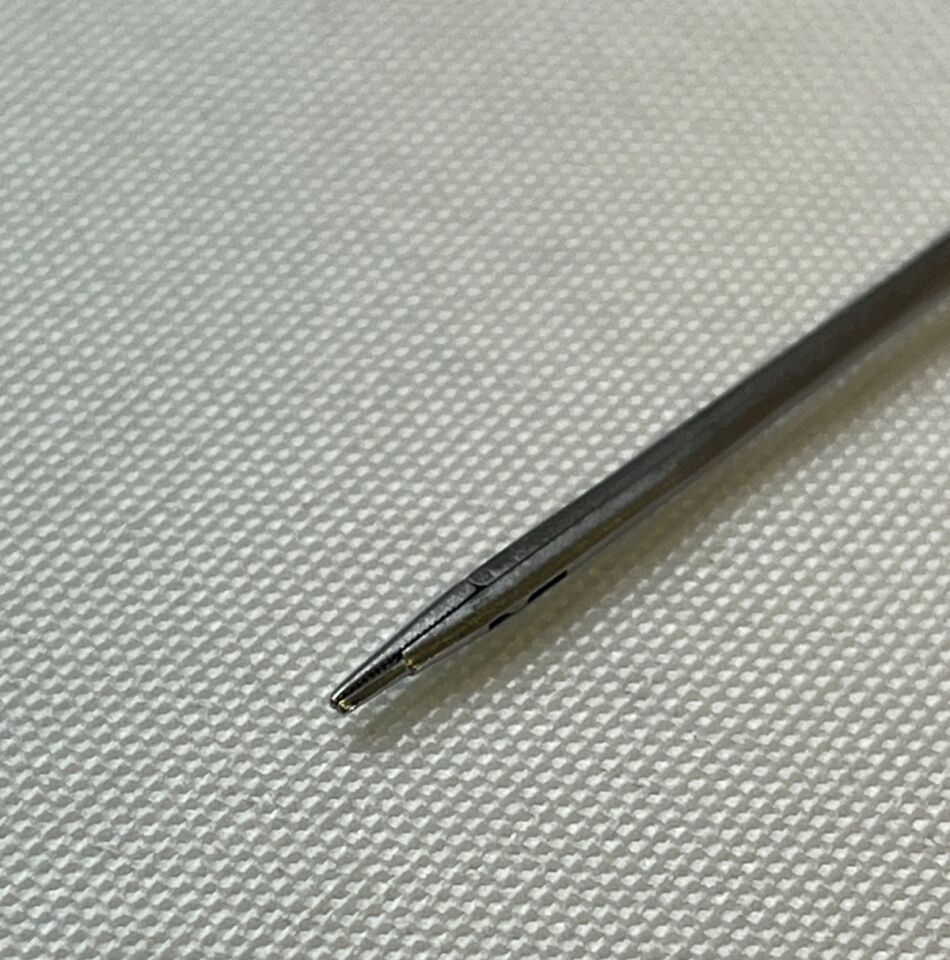 KARL STORZ N0551 Leivers Vent Tube Introducer Forceps Delicate Jaw 2.5mm Rod — photo 5