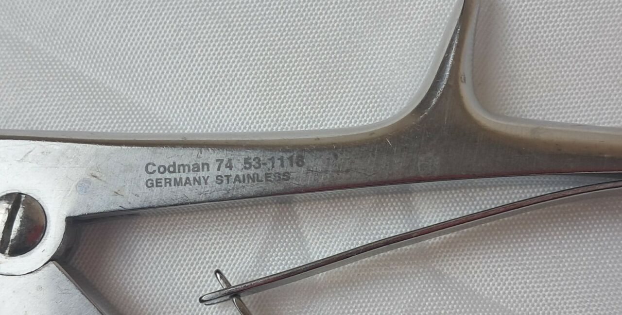 CODMAN 74 53-1118 Stille-Luer Rongeur 5mm 9.5in — photo 2