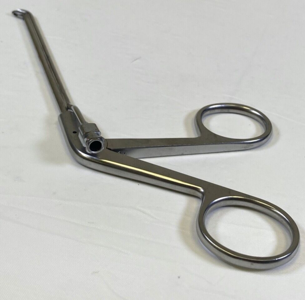 KARL STORZ 457001A Rhinoforce Weil Blakesley 45deg Jaws Size 1 Suction ENT Forcep — photo 9