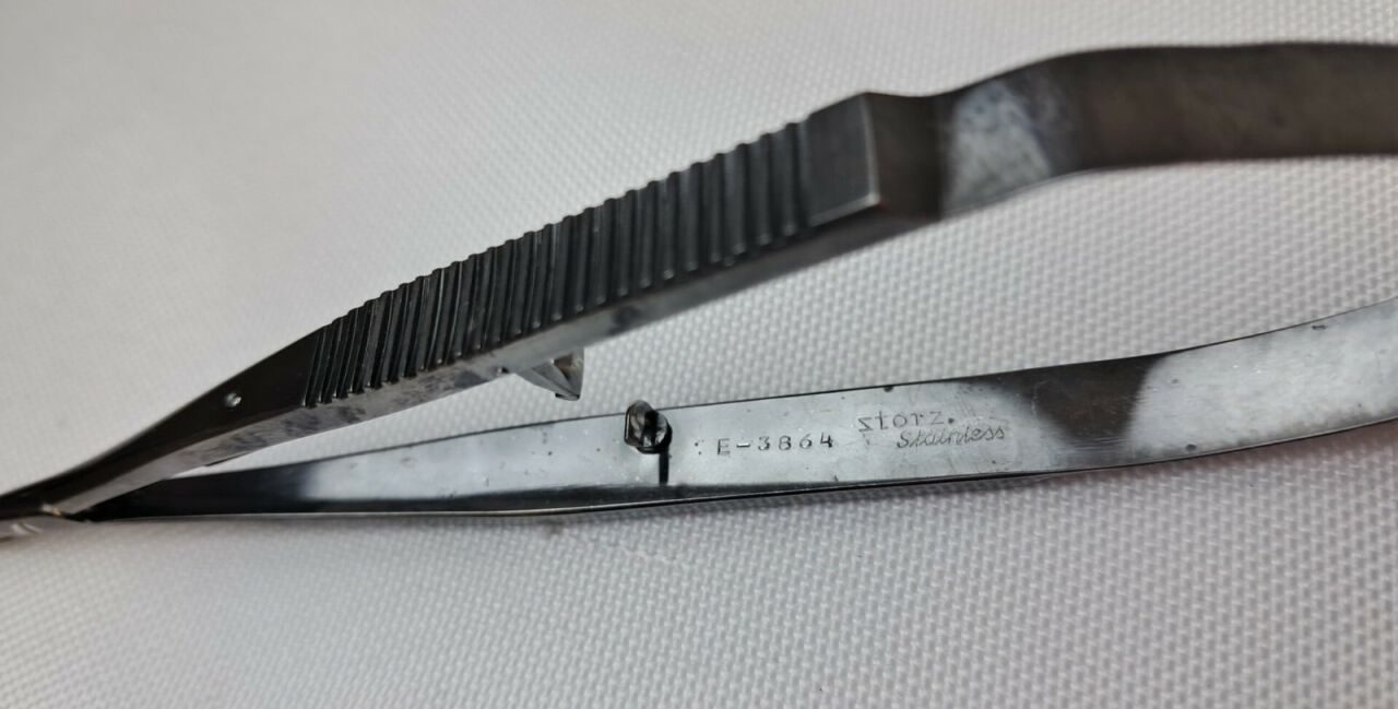 KARL STORZ E-3864 Castroviejo Straight 16mm Needle Holder — photo 5
