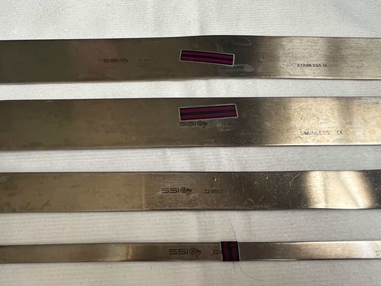 SSI ULTRA 22-0006, 22-0017, 22-0025, 22-0027 Malleable Retractors - Set of 4 — photo 2