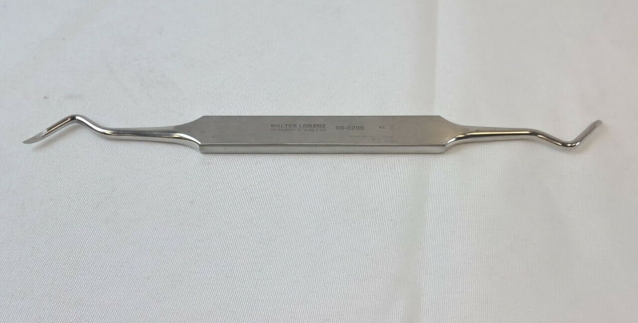 WALTER LORENZ 09-0200 Seldin Root Pick, Double Ended