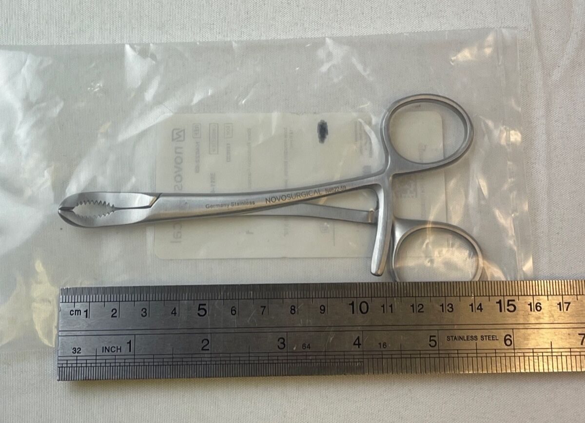 NOVO SURGICAL N4622-59 Bone Reduction Forcep Crab Claw — photo 7