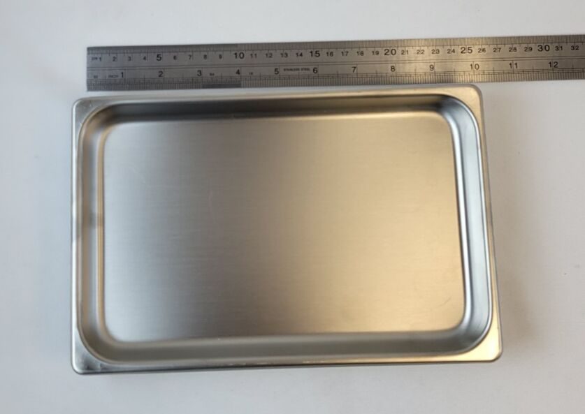 POLAR WARE 10F Lot of 6 Stainless Steel Medical Instrument Tray 10 x 6.5" — photo 3