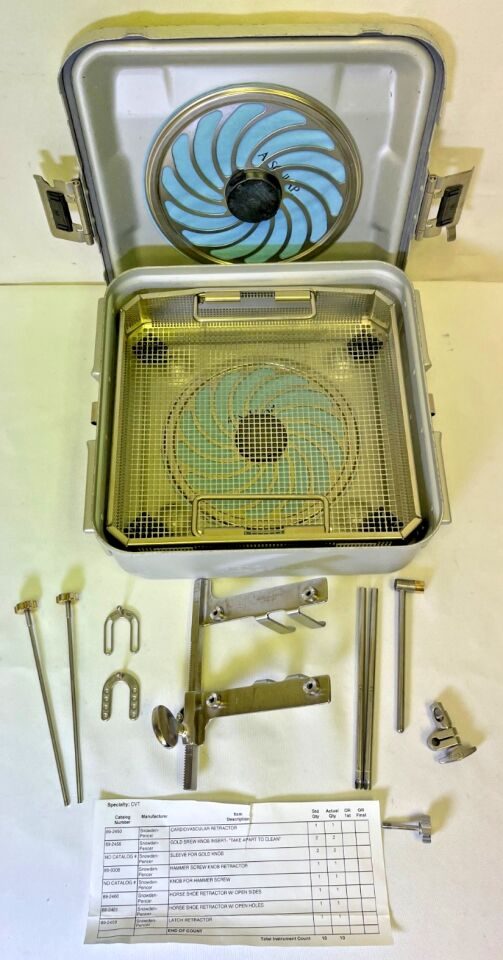 SNOWDEN-PENCER 89-2450 10 Piece Cardiovascular Retractor Set