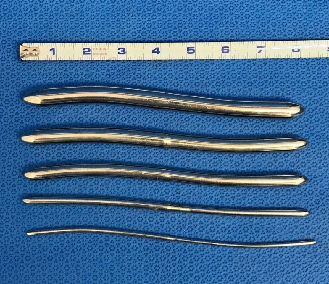 V. MUELLER Dual Ended Hegar Uterine Dilators 141312111096543 Set of 5 Dual Ended Hegar Uterine Dilators OBGYN — photo 7