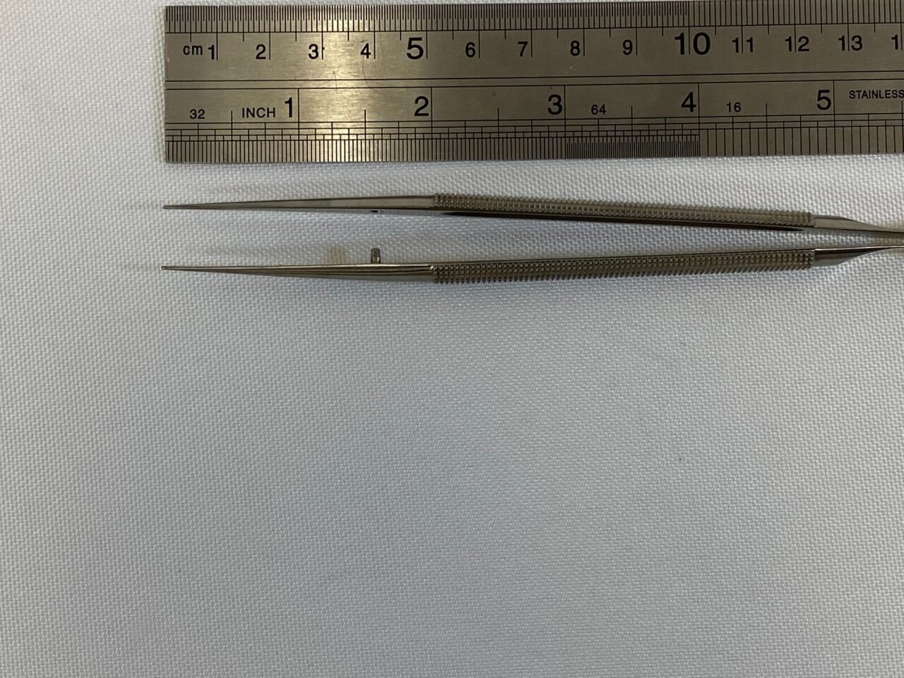 SSI ULTRA 55-9067 Ultra Micro Ring Tip Forceps Straight 1.0mm Tip 152mm Length — photo 5