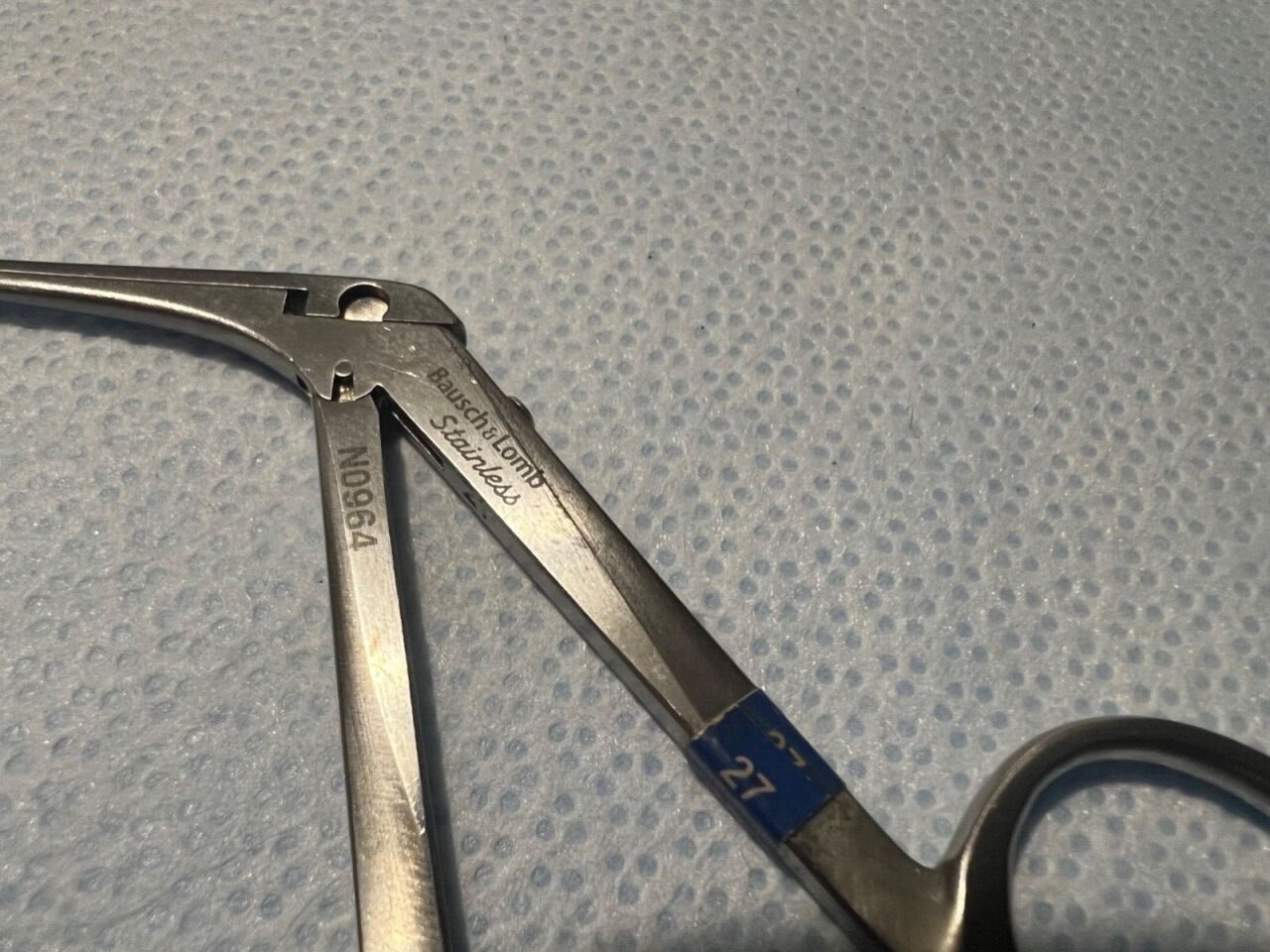 BAUSCH & LOMB N0964 2mm X 5.1" Hartman-Herzfeld Cup Forceps — photo 4