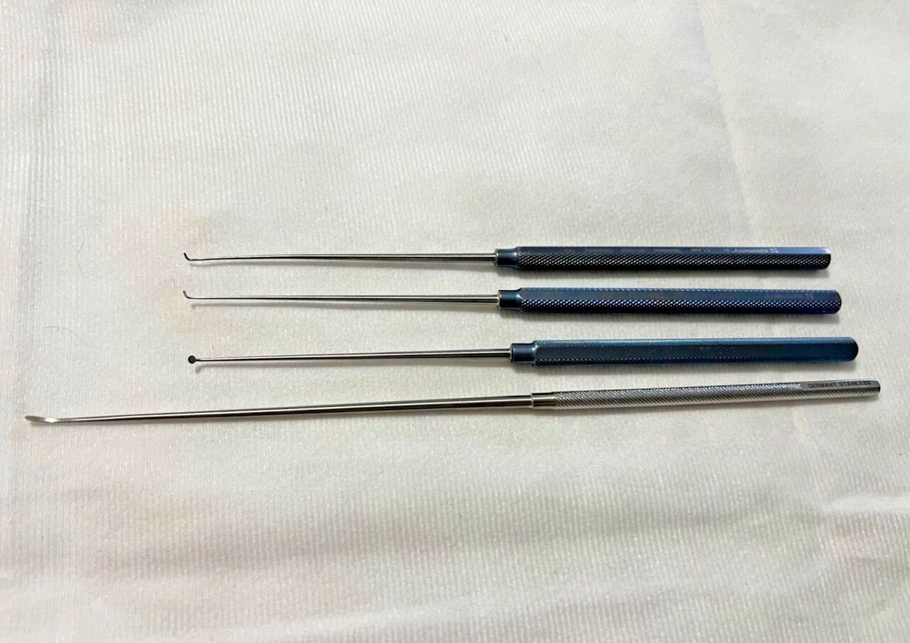 BOSS INSTRUMENTS 80-1532 80-1533 80-1540 71-5133 lot of 4 Nerve Hooks & Dissectors — photo 1