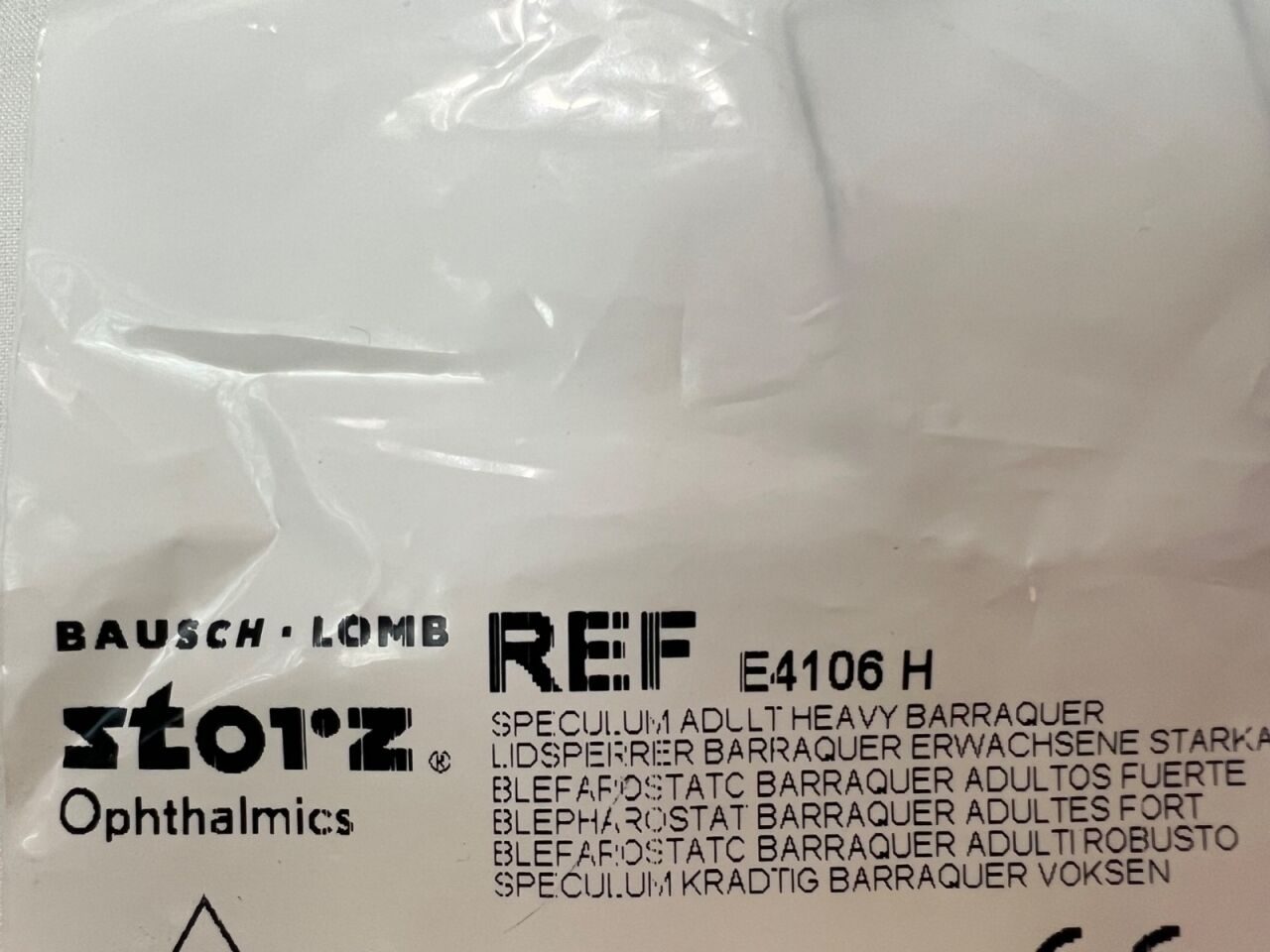 BAUSCH & LOMB E4106 H Barraquer Eye Speculum — photo 2