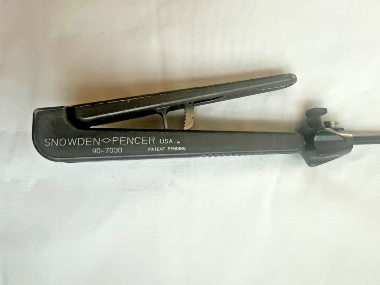 SNOWDEN-PENCER 90-7030 Laparoscopic Bullet Nose Diamond-Touch Grasper 5mm X 32cm — photo 5