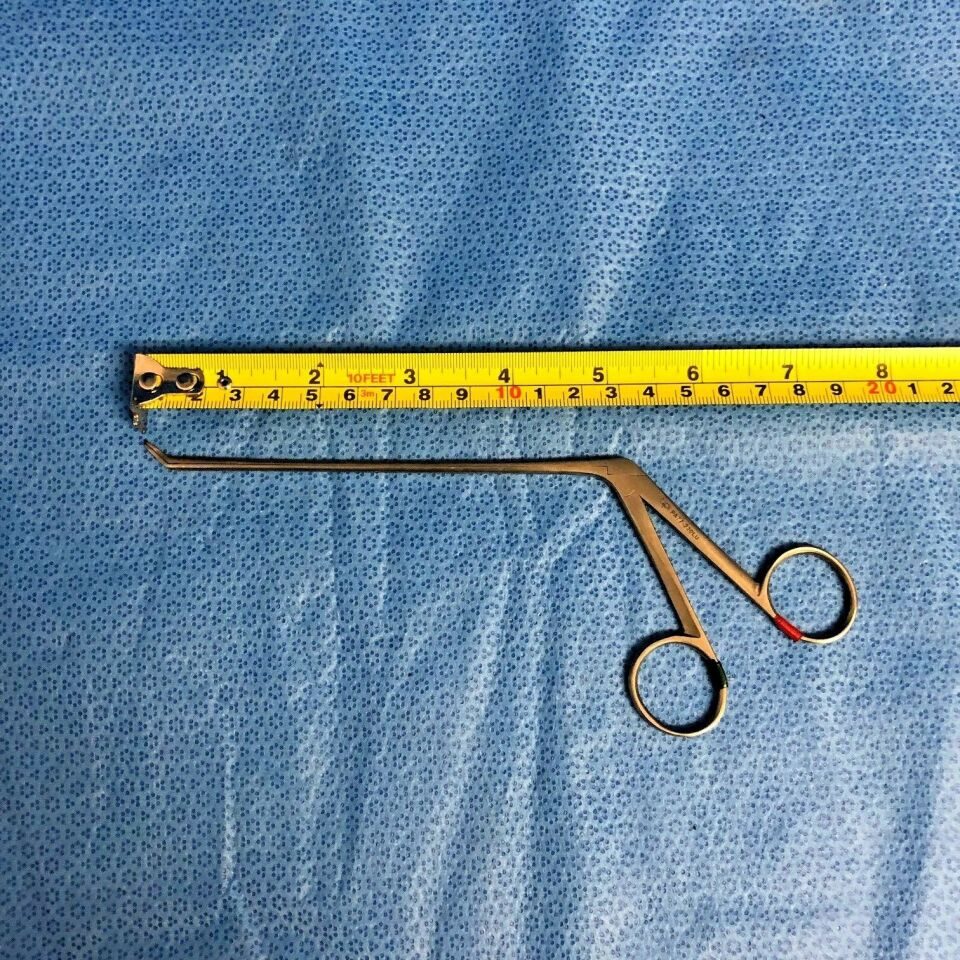 API PA77-220 LU Straight Duckbill Nasal Forceps 7.5" — photo 6