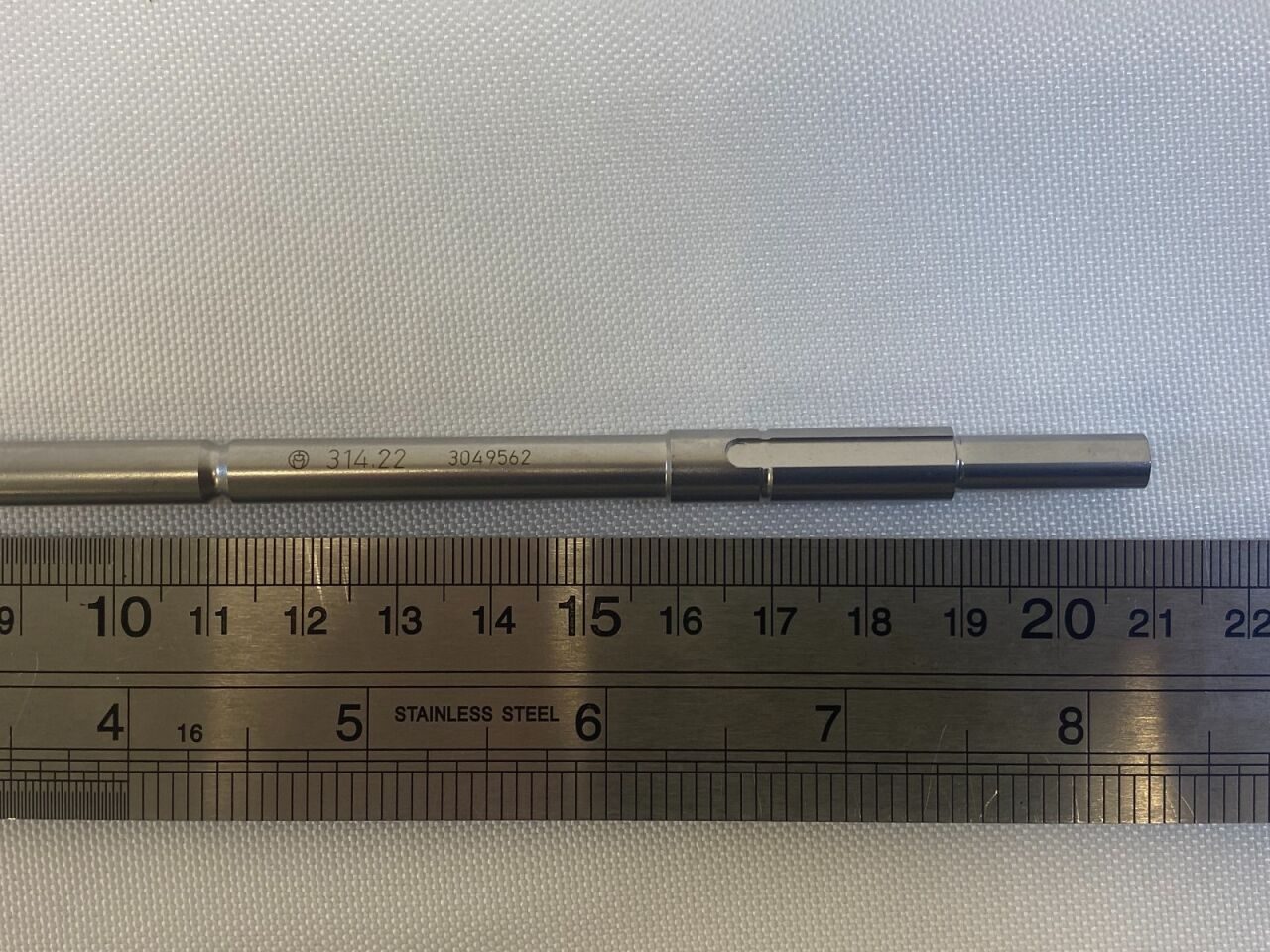 SYNTHES 314.22 Hexagonal Shaft 205 mm L , Cannulated, For 7 mm — photo 3