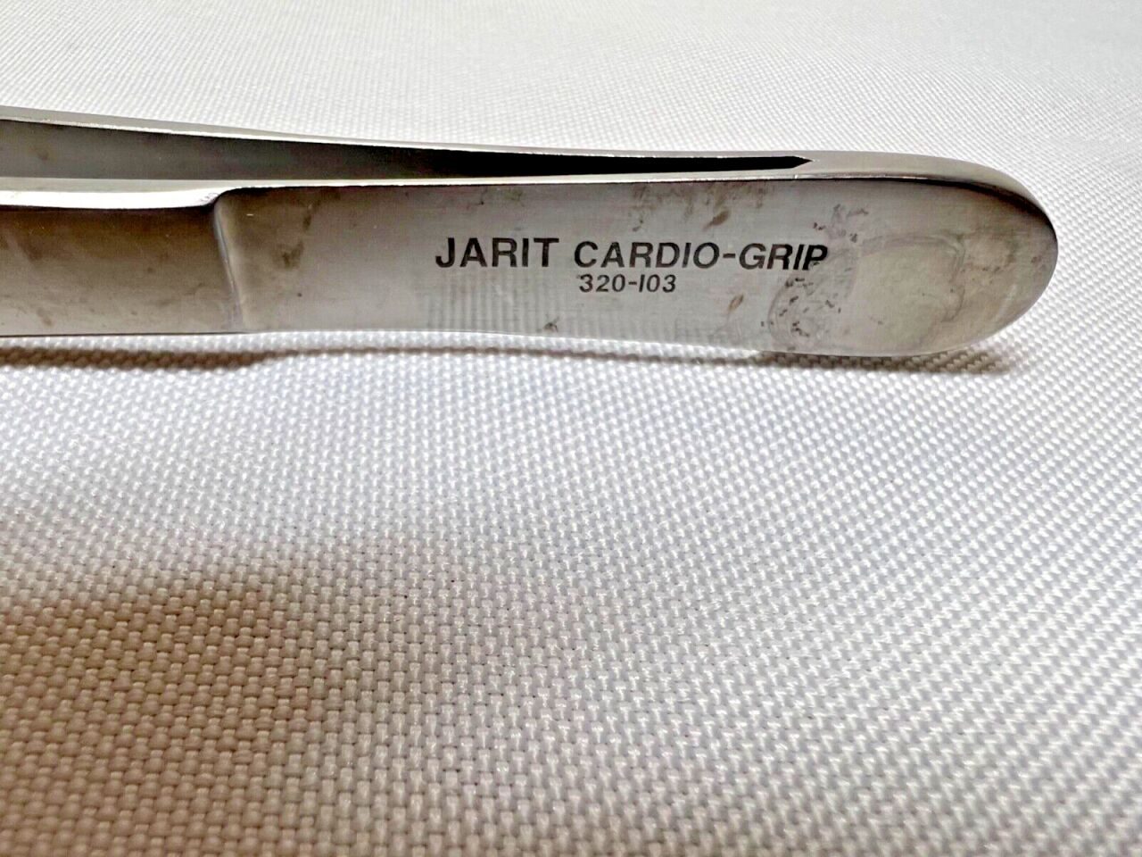 JARIT 320-103 1x2 Teeth 2.8mm X 24mm Jaws DeBakey Thoracic Tissue Forceps — photo 2